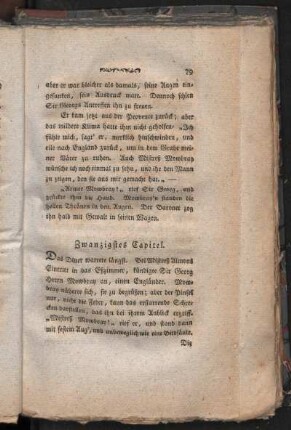 Zwanzigstes Capitel