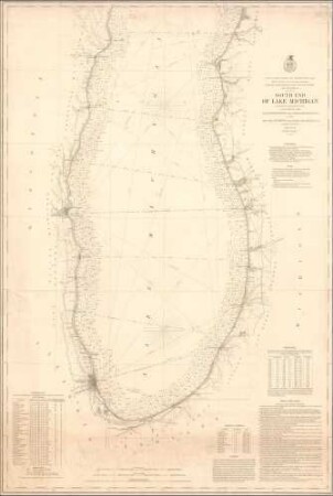 Survey of the Northern and Northwestern Lakes : South end of Lake Michigan
