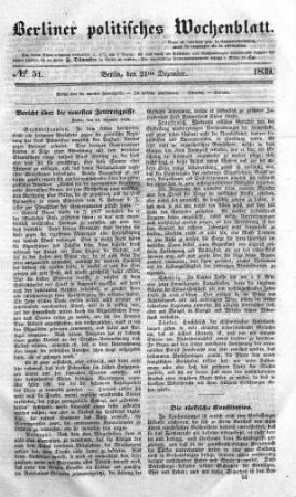 No 51, 21. Dezember 1839