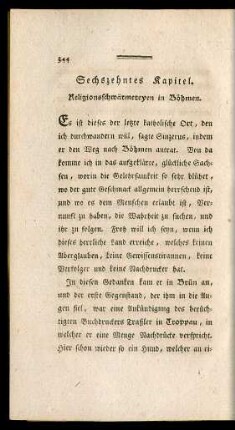 Sechszehntes Kapitel.