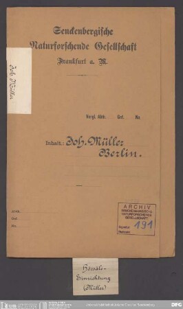 Einrichtung von Hörsaal und Laboratorium