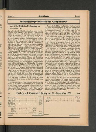 Wirtschaftsgenossenschaft Langenhorn