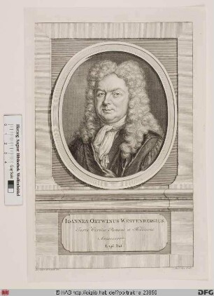 Bildnis Johannes Ortwin Westenberg