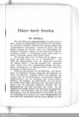 Führer durch Dresden