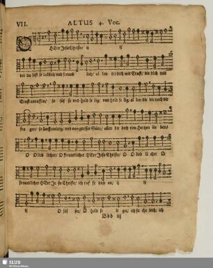 VII. O Herr Jesu Christe