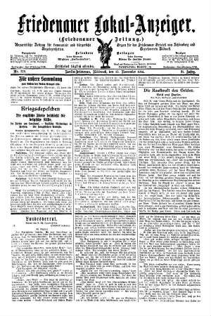 Nr. 276, 25.11.1914