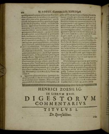 In Librum XXIII.