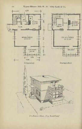 Typen-Häuser Abb. 35-37 / Otto Loeb & Co.