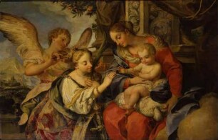 Die Verlobung der heiligen Katharina
