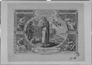 Szenen aus dem Leben des Heiligen Franziskus, Titelblatt (Nr. 1)