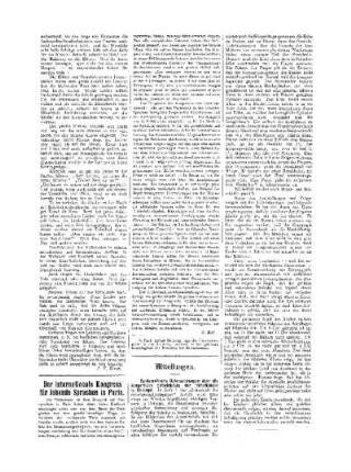 Der internationale Kongress für lebende Sprachen in Paris