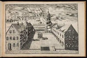 Das Collegium in Altdorff. - Universtität Altdorf, Kollegiengebäude