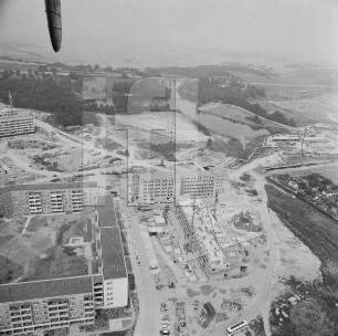Neubaugebiet in Bautzen-Gesundbrunnen : Blickrichtung Norden