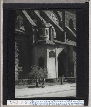 Breslau (Wrocław): Dom, Südseite, Sakramentskapelle