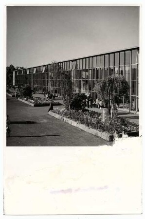 Deutsche Gartenschau 1950 auf dem Killesberg, Stuttgart: Ausstellungshalle