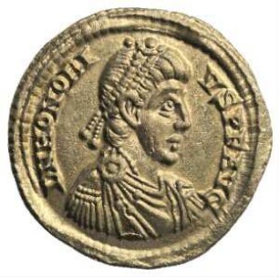 Fundmünze, Solidus, 395 - 402 n. Chr.