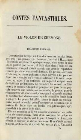 Chapitre premier