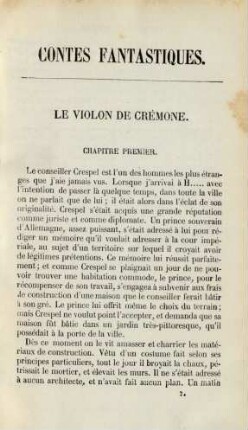 Chapitre premier