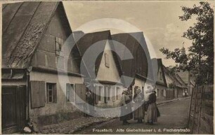 Giebelhäuser der Fischerstraße in Fraustadt