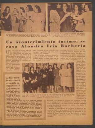 Un acontecimiento íntimo: se casa Alondra Iris Barbería