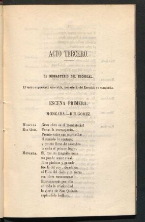 Acto tercero