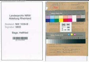 Entnazifizierung Hellfried Bage , geb. 19.06.1911 (Lehrer)