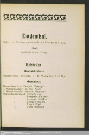 Lindenthal