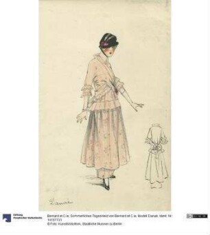 Sommerliches Tageskleid von Bernard et C.ie, Modell Danaë