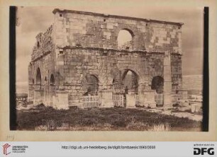 Praetorium, fortifications côté sud-ouest