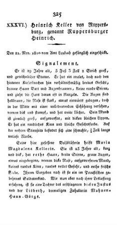 XXXVI.) Heinrich Keller von Ruppersburg, genannt Ruppersburger Heinrich.