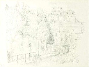 Ort mit Burgruine