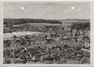 Mölln, Blick vom Waserturm auf die Stadt