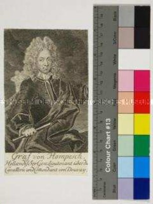 Porträt des niederländischen Generals Reinier Vincent Graf von Hompesch-Rurich