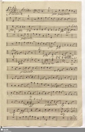 1769. Aria: Del mio cor non vi lagnate / Seydelmann, F.