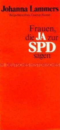 Wahlwerbung der SPD zur Bundestagswahl 1969