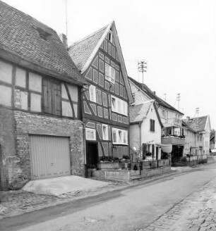 Fachwerkwohnhaus; Nidda, Krugsche Gasse 4
