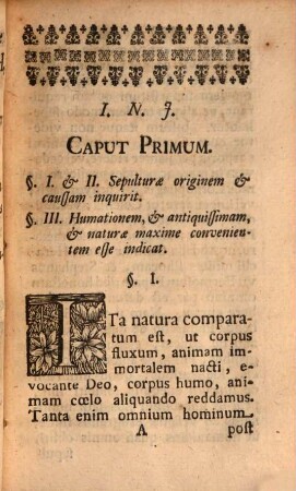 Diss. acad. de sepultura Hebraeorum : pars prior