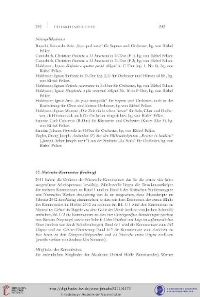 17. Nietzsche-Kommentar (Freiburg)