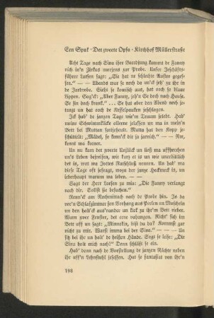 Een Spuk - Det zweete Opa - Kirchhof Müllerstraße