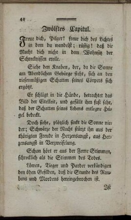 Zwölftes Capitul.
