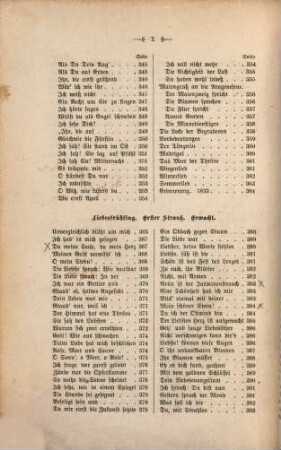 Friedrich Rückert's gesammelte poetische Werke : in zwölf Bänden. 1, Lyrische Gedichte. Buch 1, Vaterland. Buch 2, Liebesfrühling