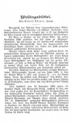 Wellingsbüttel.