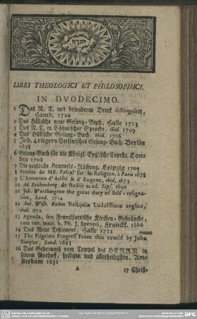 Libri Theologici Et Philosophici