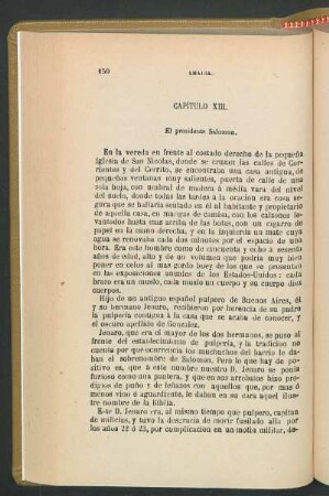 Capítulo XIII. - El presidente Salomon.