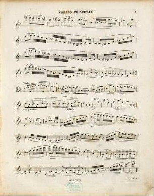 Adagio sentimental : pour le violon avec accompagnement d'Orchestre ou de piano-forte : op. 115