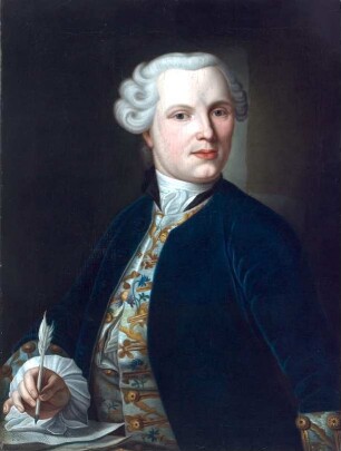 Bildnis Johann Gottfried Schwan(en)berger (1737-1804), Hofkapellmeister in Braunschweig