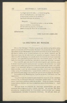 La Doctrina de Monroe