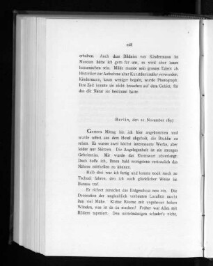 Berlin, den 21. November 1897