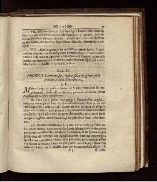 CAP. IV. PRUSSIA bituminosa; vera succini generatio primùm à nobis demonstrata.