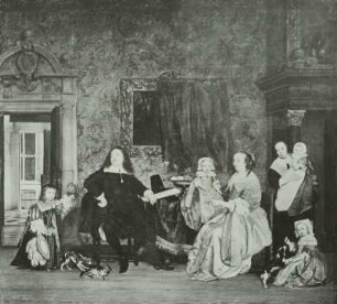 Die Familie des Amsterdamer Bürgermeisters Dr. Gillis Valckenier (?)